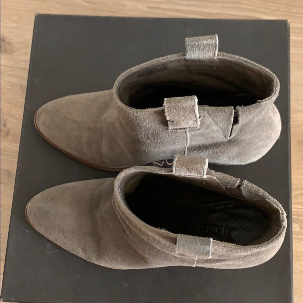 JCrew Suede Ankle Boots